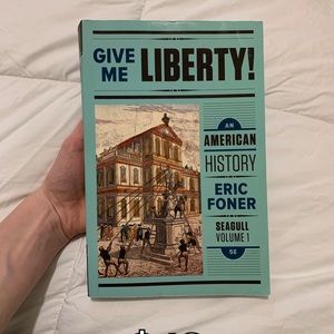 ❗️DELETING 3/10❗️ Give Me Liberty Or Give Me Death! Vol 1 Textbook